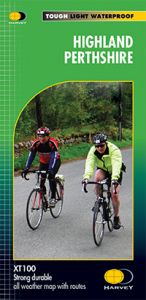 Harvey Cycle Map - Highland Perthshire