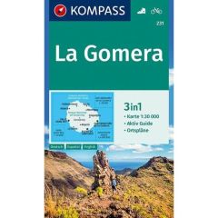Kompass Maps - La Gomera 231 GPS