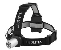 LEDLite Head Torch Series - E41 LED Head Torch - Black/Red (7041tb)