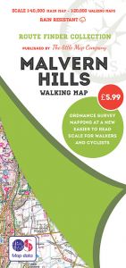 The Little Map Company - Route Finder - Malvern Hills