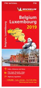 Michelin National Map - 716-Belgium & Luxembourg