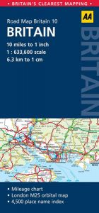 AA - Road Map Britain - Britain (Pre Order For Feb 2022)