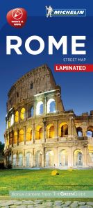 Michelin Laminated Street Map - Rome