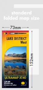 Harvey Ultra Map - Lake District West XT40