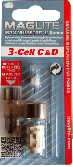 Maglite - Bulb Replacement - 3Cell C&D