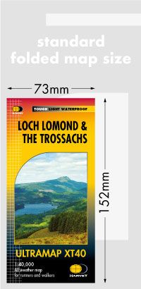 Harvey Ultra Map - Loch Lomond & The Trossachs - XT40