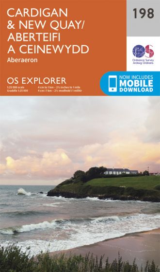 OS Explorer - 198 - Cardigan & New Quay